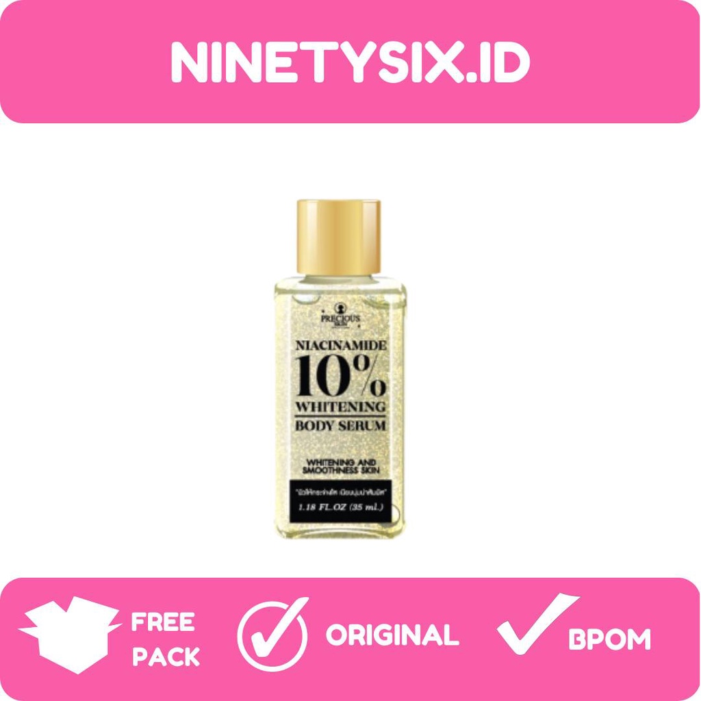 Precious Skin Niacinamide 10% Whitening Body Serum Booster/ Serum Pemutih / Body Booster 35ml