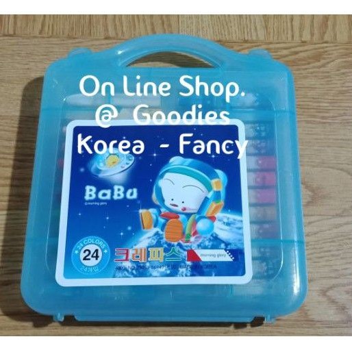 

Crayon 24 Warna Morning Glory Ori Korea