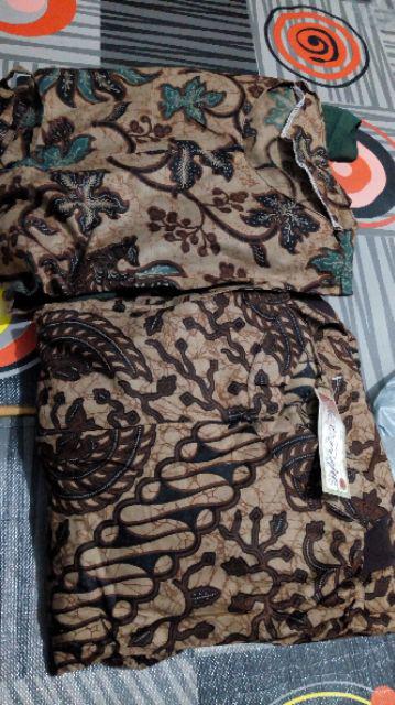 Ms Gamis Batik Sriwedari Maxi Bumil/busui Katun Sogan Allsize Ld 110