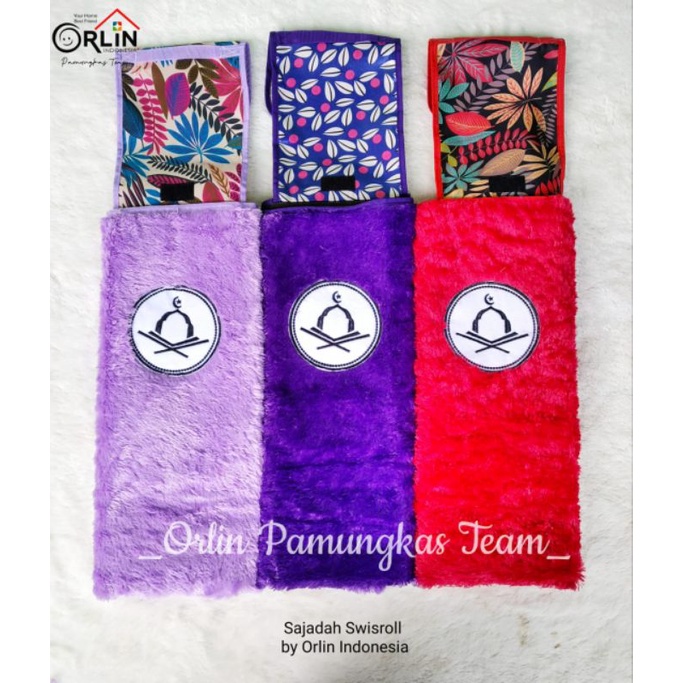 SAJADAH TRAVEL SWISROLL (sajadah gulung pertama di indonesia) by Orlin Indonesia