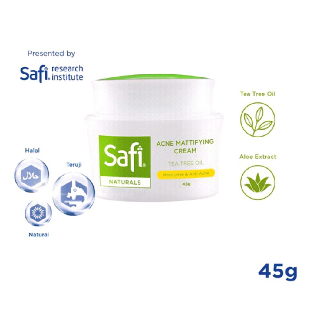 SAFI Naturals Acne Mattifying Cream 45 gr