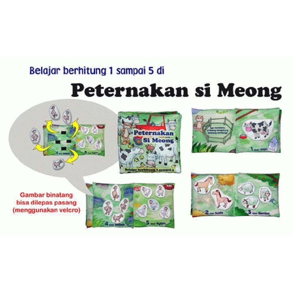 Buku Bantal / Softbook : Peternakan Si Meong