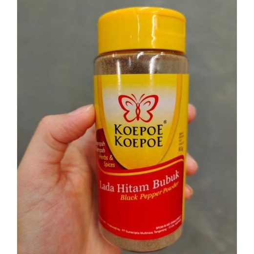 Koepoe Koepoe Lada Hitam Bubuk Black Pepper Powder 83g