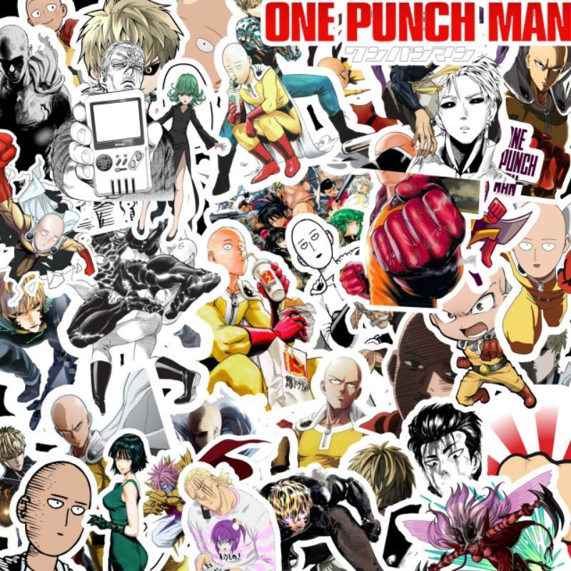 

STIKER ONE PUNCH MAN 35 PCS