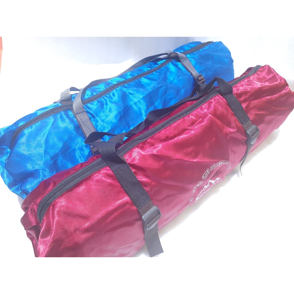 【Warna Dipilih】 Tas Tenda Camping Premium` Bahan Satin - Lembut &amp; Tebal` Kapasitas 2 - 12 Orang` Sarung Tenda Dome Saten` Kap 2P 4P 6P 8P 10P 12P