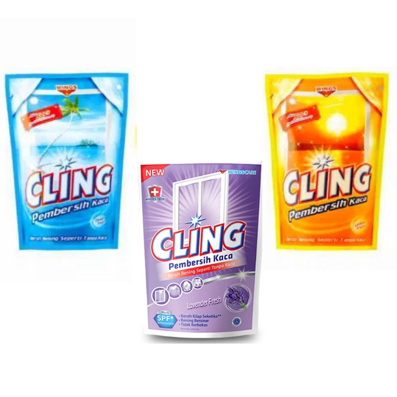 CLING Pembersih Kaca Netto 425ml