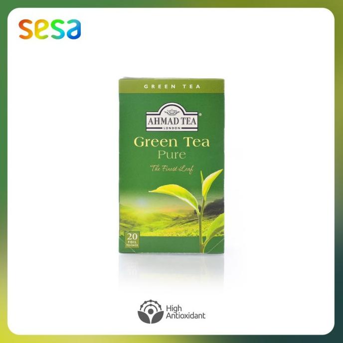 

TERBARU Ahmad Tea Green Tea Pure 20's 40 g /KOPI RUBE/KOPI KAPAL API/KOPI SLB/KOPI PEJUANG/KOPI BUBUK
