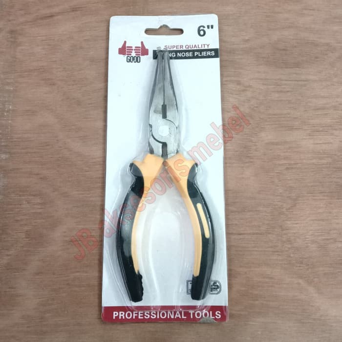 Tang Lancip 6&quot; Long Nose Plier 6 inci