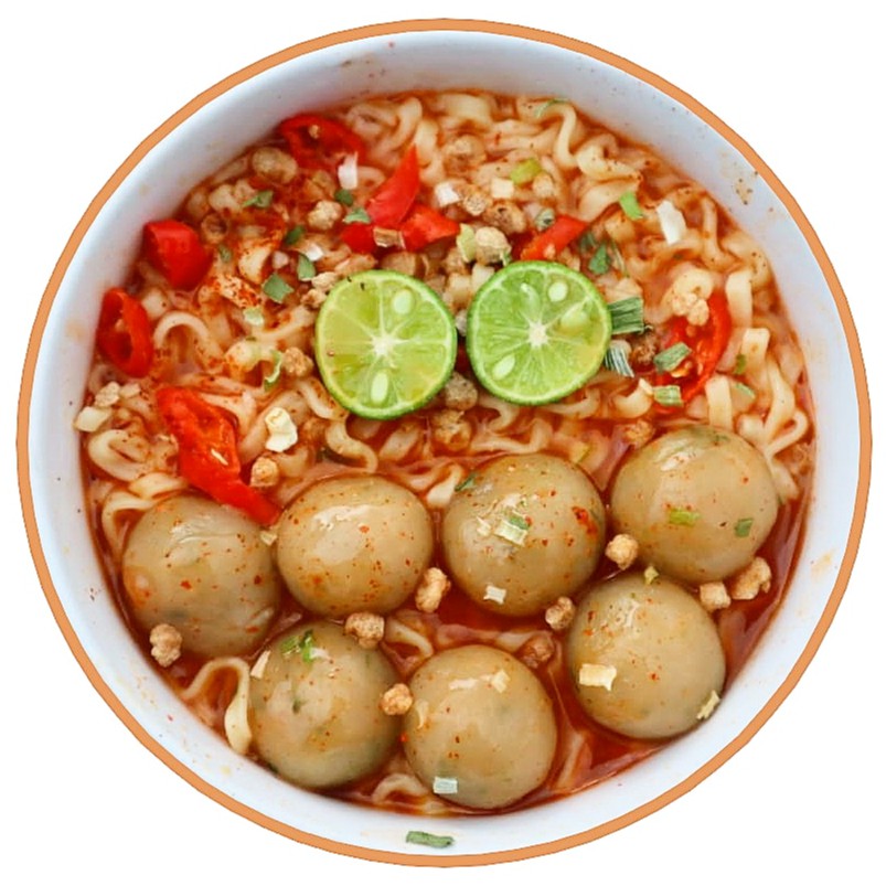 MIE KOCONG BASO ACI BANDUNG ( INDOMIE + BOCI)