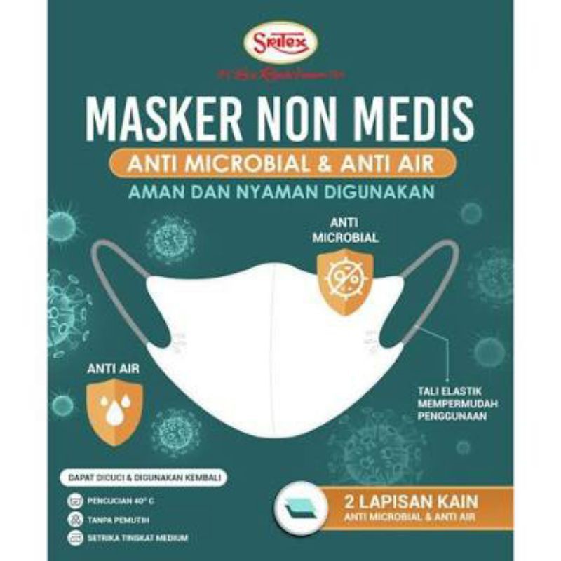 Masker kain SRITEX Original /Masker Kain