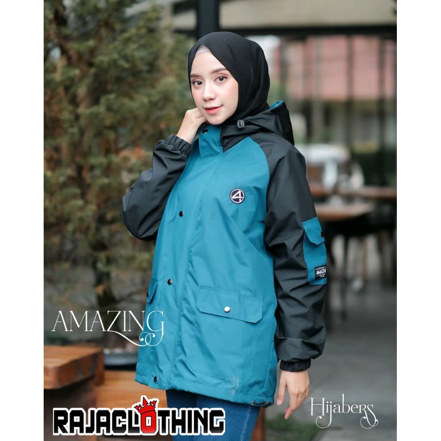 RCL - JAKET PARKA RAGLAN AMAZING WANITA - JAKET PARKA CEWEK L.XL