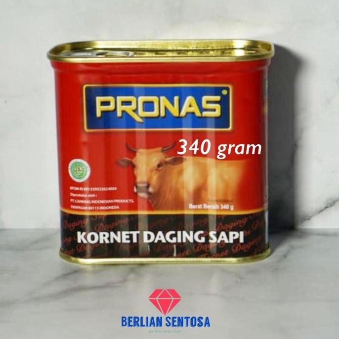 

kornet pronas beef 340gr 1 dus ---Termurah---