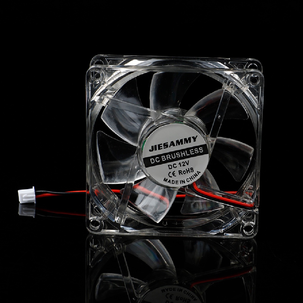 [birth] PC Computer Case Brushless Cooling Fan 80mm 8025S DC 12V 4Pin Cooler [ID]