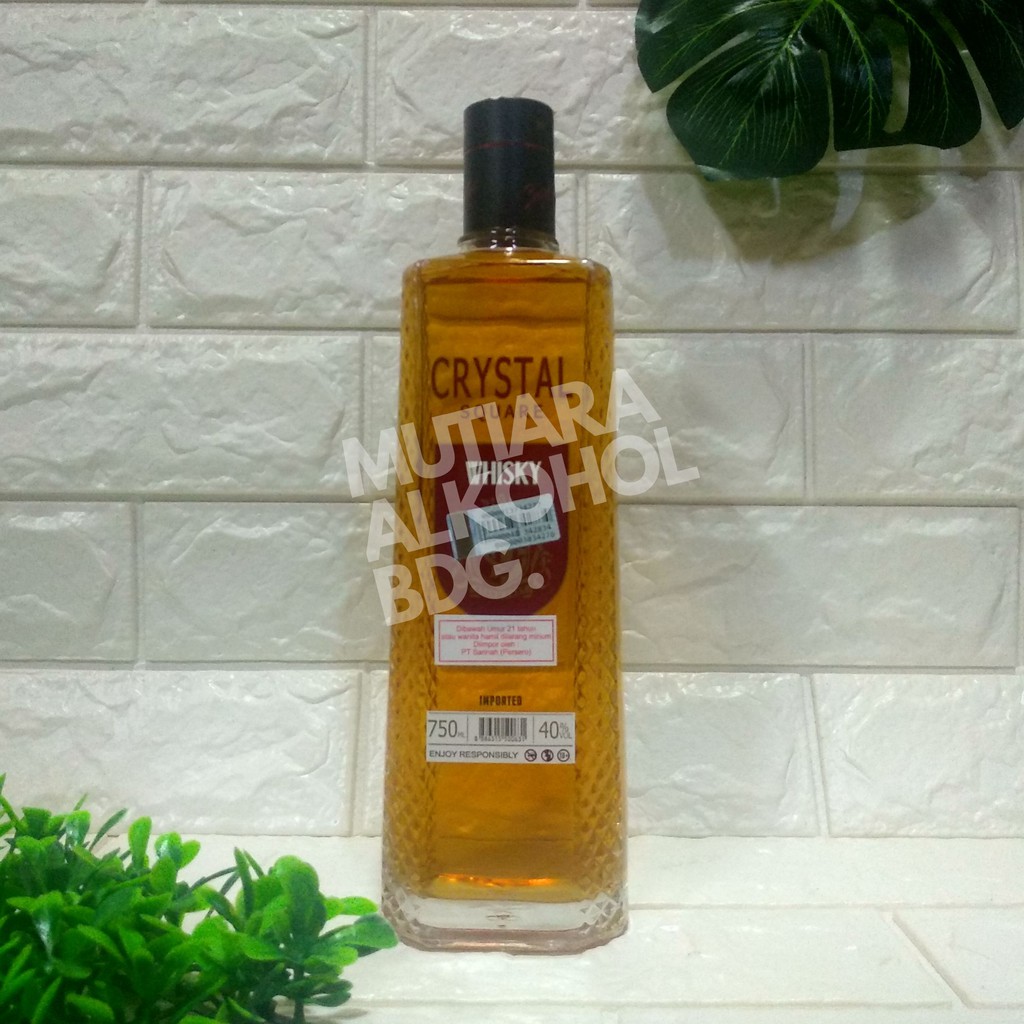 

Crystal Square Whisky / Vodka 750 ml