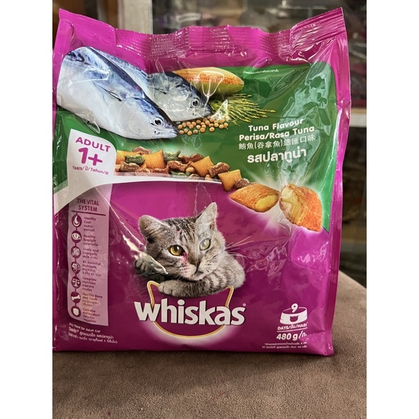 WHISKAS 480gr