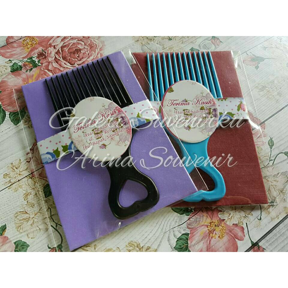 Souvenir Pernikahan Sisir