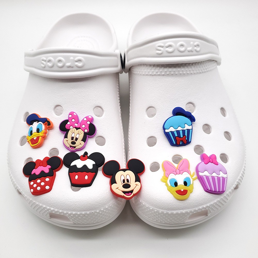 jibbitz crocs croc charms Seri Animasi Mickey Mouse Donald Duck Untuk