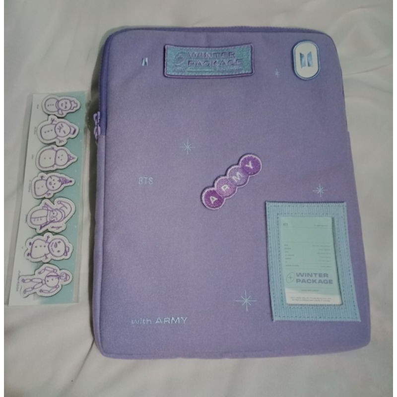 Pouch dan Wappen BTS WINTER PACKAGE 2021