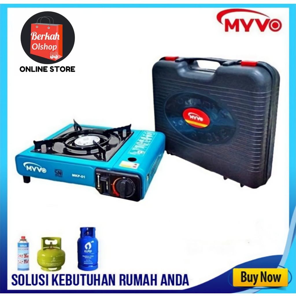 Berkah Oldshop 88 - Kompor Portable Mini 2in1 MYVO