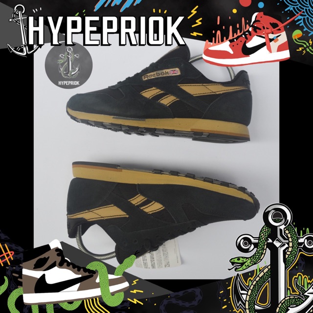 Reebok Classic Utility Leather Dark Blue Khaki 44