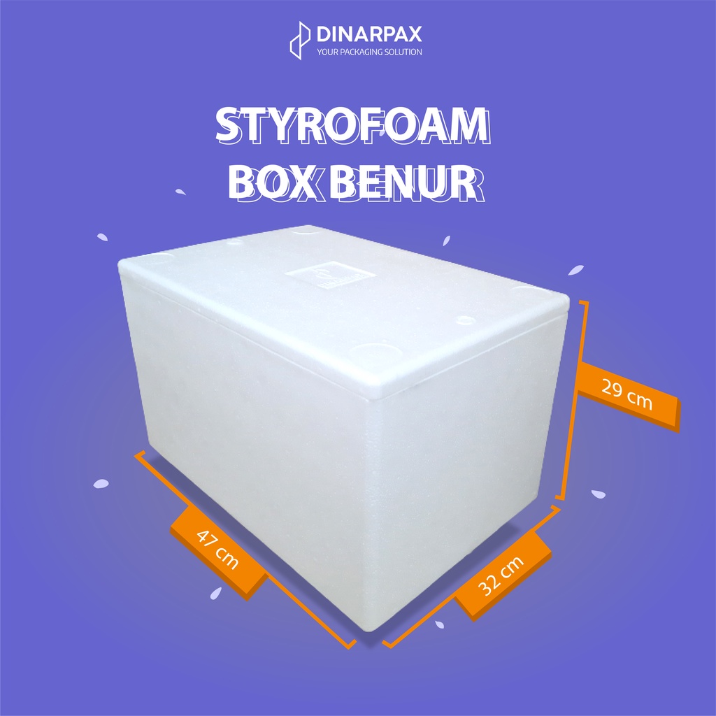 Styrofoam Box Benur /Ikan /Fish Box / Stearofoam/ styrofoam/Benur/Multifungsi/Bandung