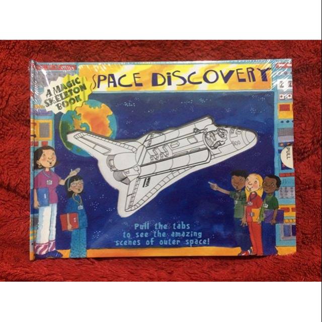 Space Discovery Magic Skeleton Book
