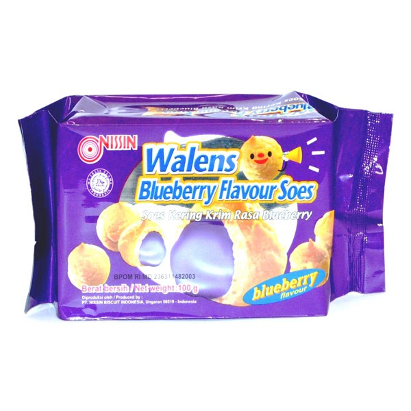 

Nissin Walens Blueberry Cream 100G