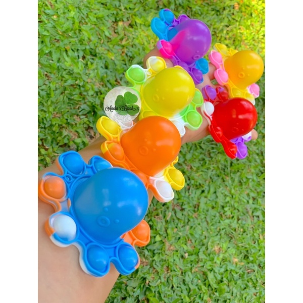 Pop it Gurita Octopus Mainan Kreatif Lucu Unik Keren Koleksi