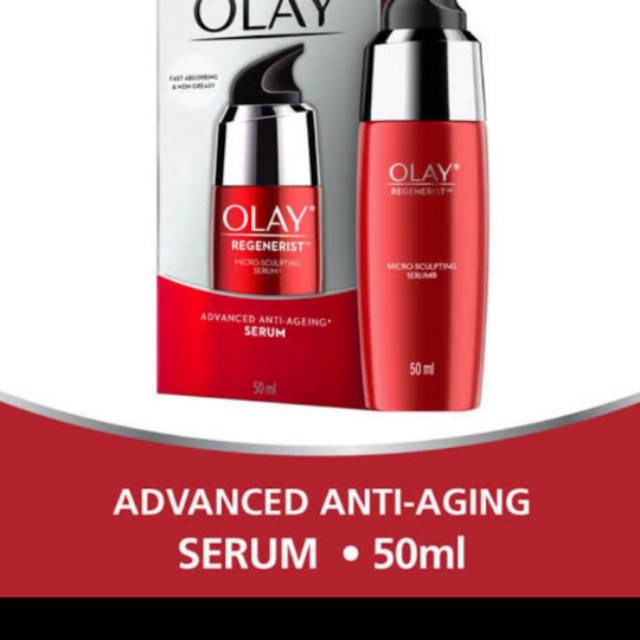 OLAY REGENERIST MICRO SCULPTING SERUM / MALAM / PAGI 50ML 50GRAM