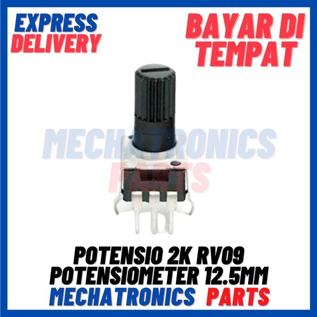 [PAS-9599] POTENSIO 2K RV09 POTENSIOMETER 12.5MM