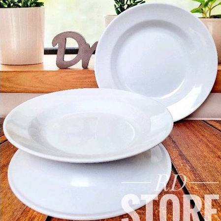 PROMO 3.PCS PIRING MAKAN MELAMINE POLOS