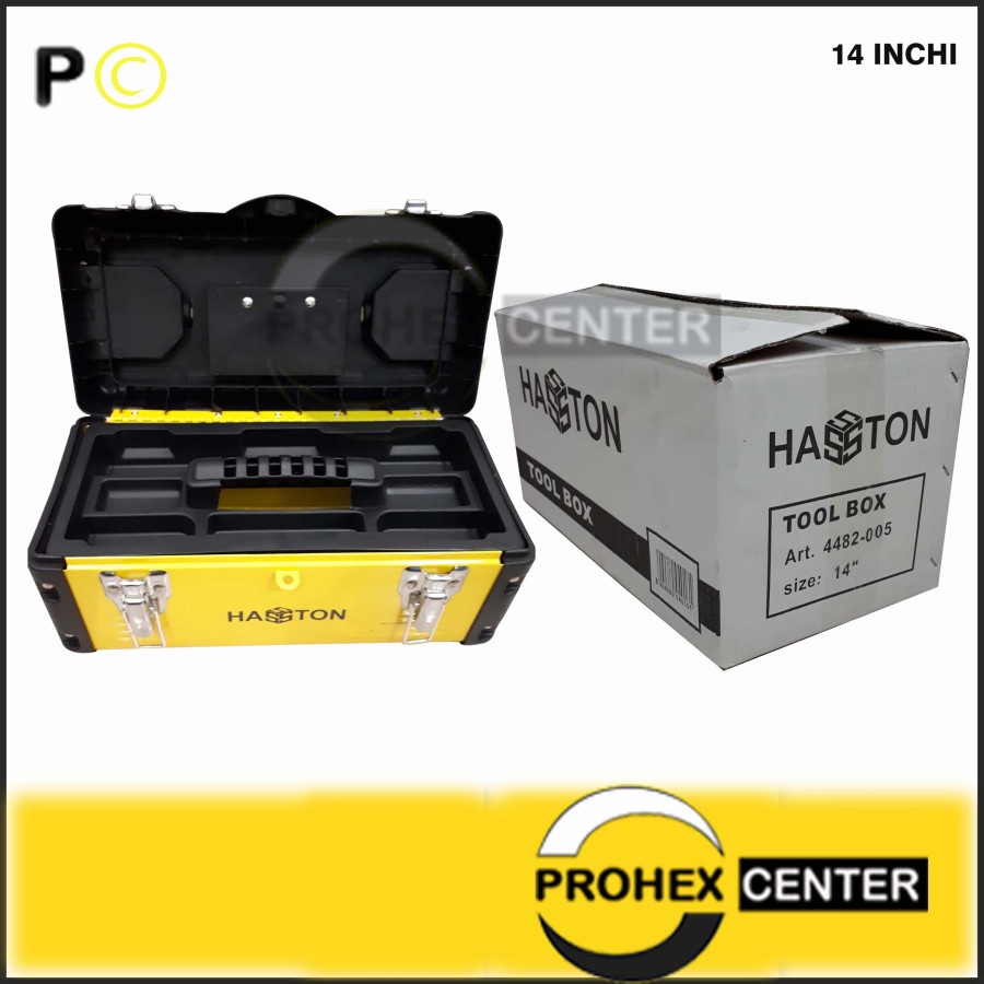 Tool Box 14&quot; Hasston Prohex 4482-005 Besi + ABS Plastic