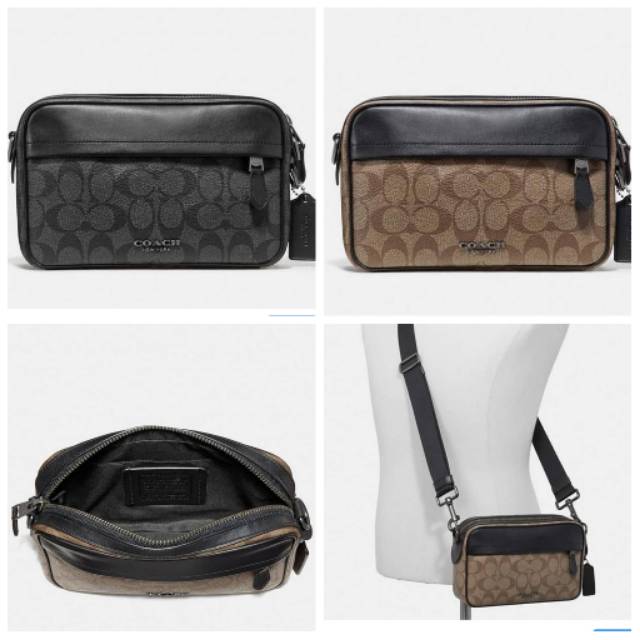 Coach Graham Crossbody In Signature Canvas