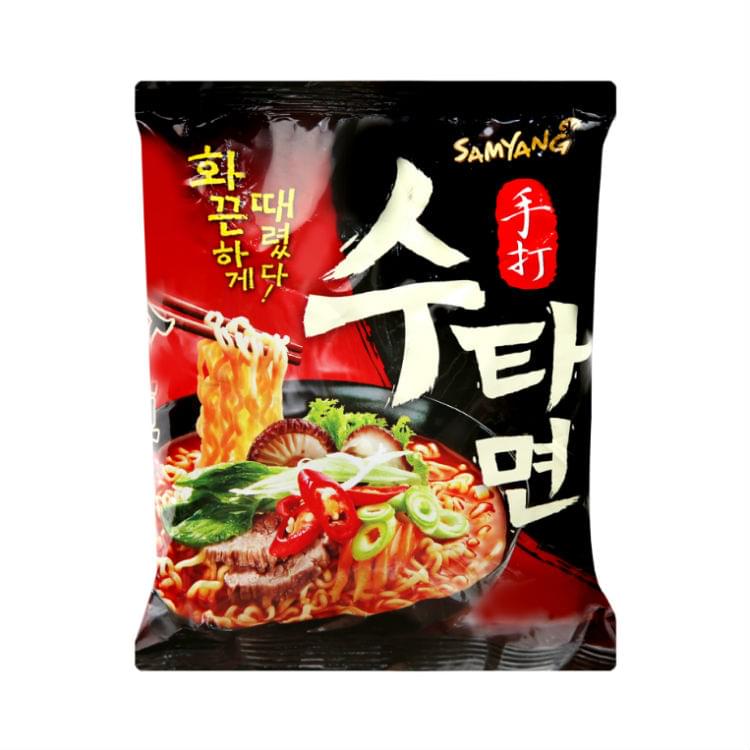 

Mie Samyang Chewy Su Tah Ramen / Samyang SuTah Ramen 120 Gram