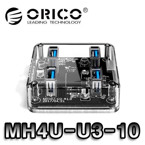 ORICO F4U-U3 4 Port USB3.0 Transparent HUB / Orico MH4U-U3-10 4 Port USB3.0 Transparent HUB