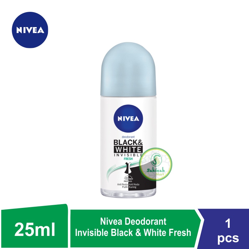 Nivea Women Deodorant Roll On 25Ml Invisible Fresh