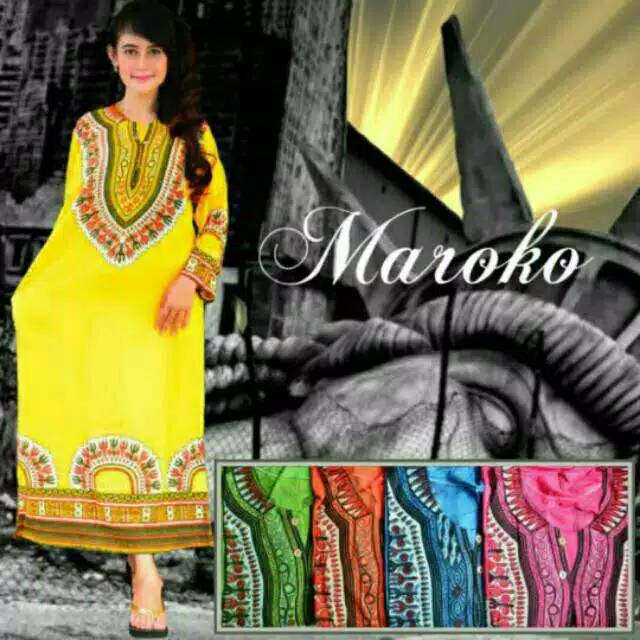 Long Dress Maroko