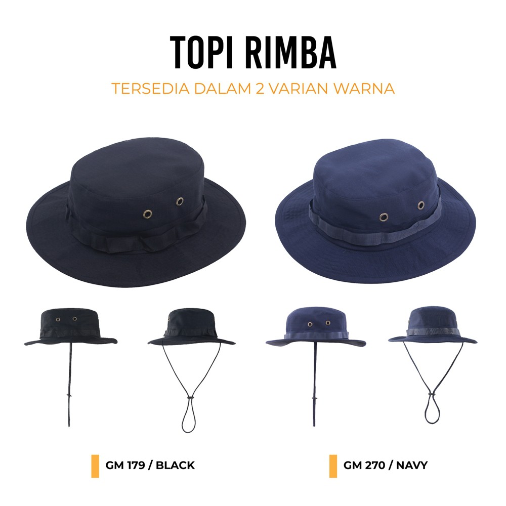 topi rimba tactical autoomic GM 179