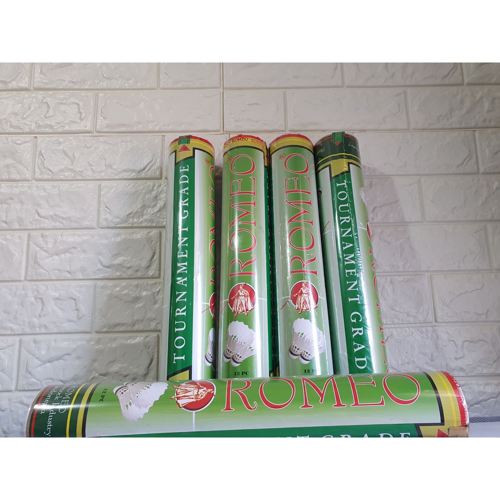 Shuttlecock Kok Badminton Cock Romeo Hijau Original