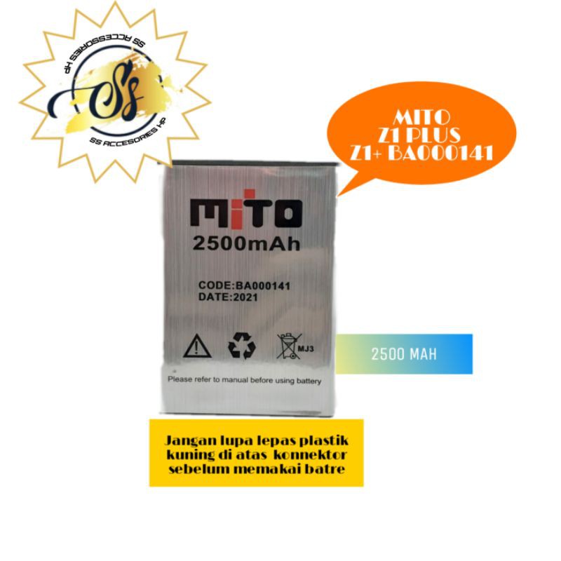 BATRE BATERAI BATTERY MITO Z1 PLUS/BA00141