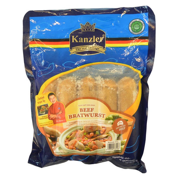 

KANZLER BEEF BRATWURST 400 g