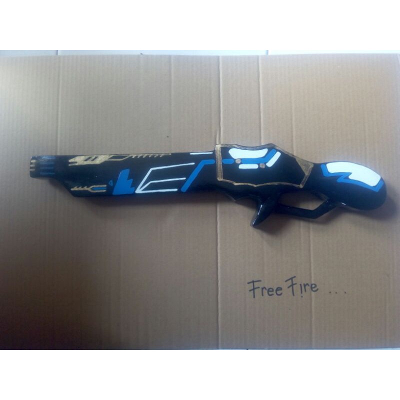 Senjata mainan anak skin ff Shotgun Putar