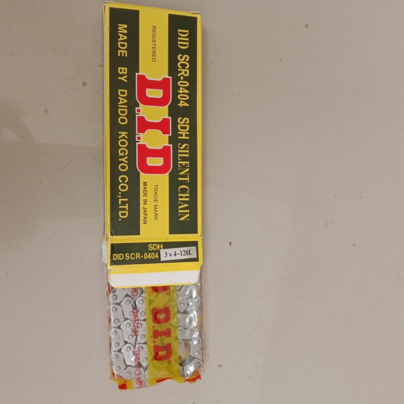 Rantai Keteng CBR250 DID Japan 128 Mata Kamprat CBR 250 DID Rantai Keteng KLX250 Rantai Keteng Ninja