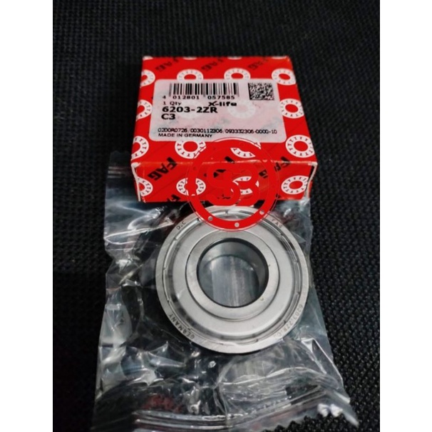 Bearing 6203 ZZ / 6203ZZ C3 FAG ORIGINAL