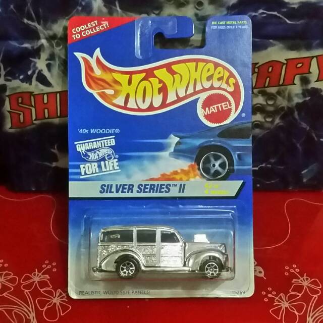 Hot Wheels 40s WOODIE SILVER SERIES COLLECTOR NO 422
