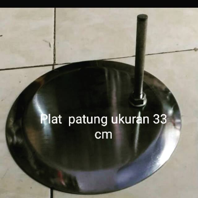 Plat patung ukuran 33 cm