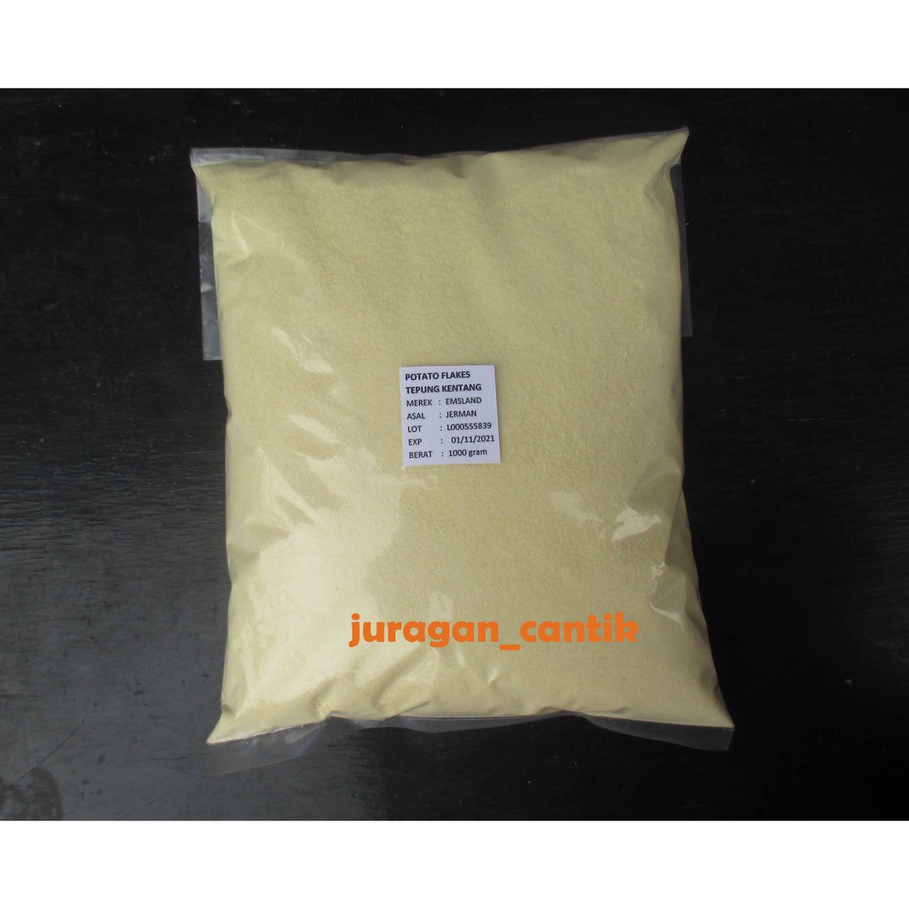 

Tepung Kentang Flakes Emsland Halal Dari Jerman 1000 gram (TERSEDIA HARGA GROSIR SILAHKAN CEK DI ETALASE TOKO / CHAT ADMIN)
