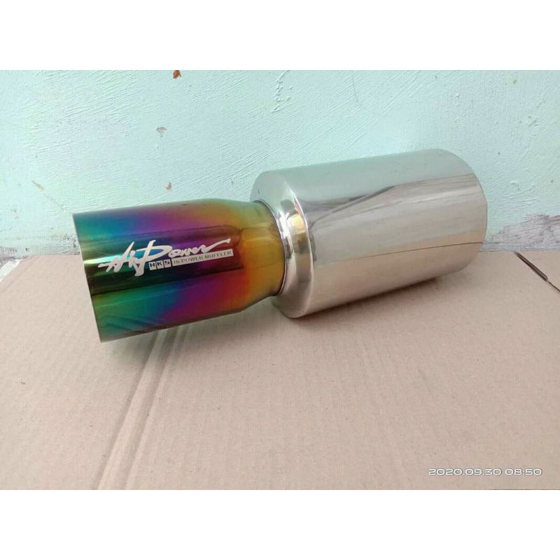 knalpot mobil hks hip power pelangi