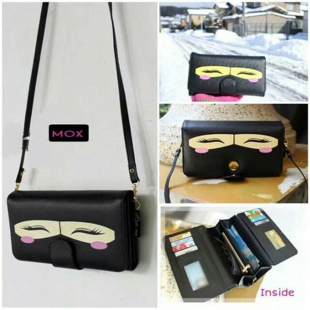 Dompet Tali Panjang Wanita Dompet Slempang Wanita Muslimah