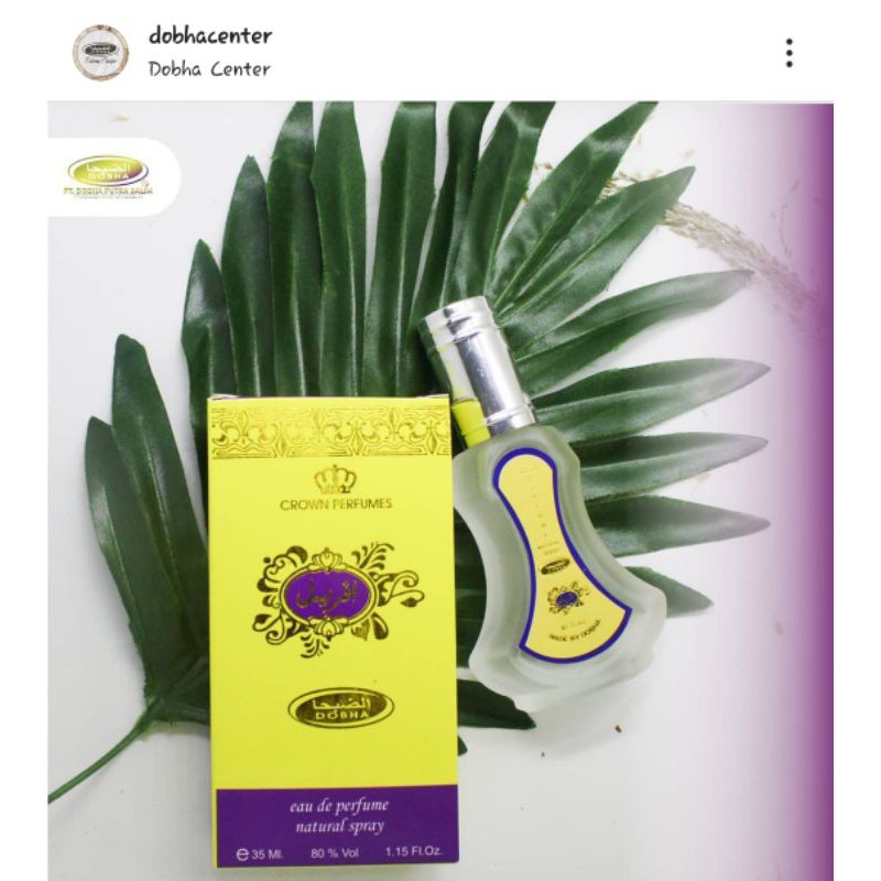 Parfum DOBHA Spray 35ml Aroma AVRIL